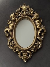gold framed wall mirrors for sale  Whittier