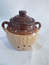 Earthenware dark brown for sale  Durham