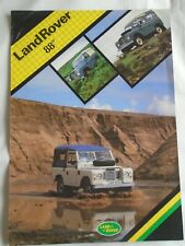 Land rover brochure for sale  KINGS LANGLEY