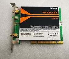 Adaptador D-Link RANGEBOOSTER N DESKTOP WIFI PCI DWA-542 300Mbps - O42 comprar usado  Enviando para Brazil