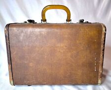 Vtg leather samsonite d'occasion  Expédié en Belgium