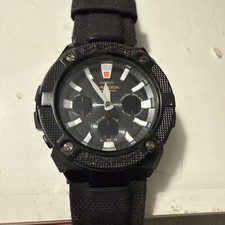 Relógio masculino CASIO solar G-SHOCK Digiana lona preto SS usado não testado comprar usado Relógio masculino CASIO solar G-SHOCK Digiana lona preto SS usado não testado comprar usado  Enviando para Brazil
