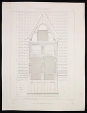 Gravure architecture lucarne d'occasion  Rioz