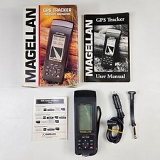 Navegador por satélite rastreador GPS Magellan 1998 com caixa original acessórios manuais, usado comprar usado  Enviando para Brazil