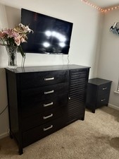 Dresser black silver for sale  Townsend