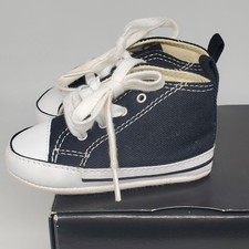 *NOVO* Sapatos Converse All Star berço bebê tamanho 3 primeira estrela preto/branco (8J231), usado comprar usado *NOVO* Sapatos Converse All Star berço bebê tamanho 3 primeira estrela preto/branco (8J231), usado comprar usado  Enviando para Brazil