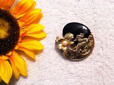Classic brooch golden for sale  Albuquerque