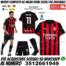 Maglia milan pulisic usato  Riolo Terme