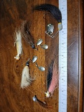 Usado, Lote de iscas de pesca Shannon Hair Jig Spinner Bait ++ Bass Muskie Walleye Pike Gar  comprar usado Usado, Lote de iscas de pesca Shannon Hair Jig Spinner Bait ++ Bass Muskie Walleye Pike Gar  comprar usado  Enviando para Brazil