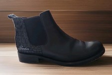 Bunker black leather for sale  CORBY
