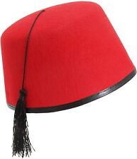 Red fez tarboosh for sale  SOUTHAMPTON