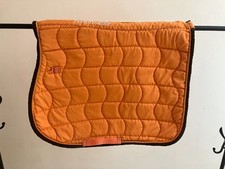 Orange numnah saddle for sale  COLCHESTER