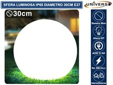Lampada sfera bianca usato  Caserta
