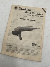 Moedor de disco Makita manual de instruções modelo 9514B comprar usado  Enviando para Brazil