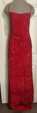 Red sequin velvet for sale  Sacramento