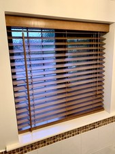 Wooden venetian blind for sale  EVESHAM