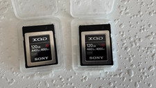 Sony xqd 120gb for sale  LEAMINGTON SPA