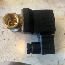 Válvula solenóide elétrica de latão 1/2" 24V DC normalmente aberta 24 volts DC comprar usado  Enviando para Brazil
