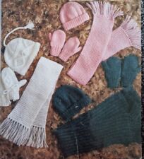 Knitting pattern easy for sale  ACCRINGTON