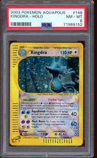 2003 Pokemon Crystal Kingdra Aquapolis Rare Holo #148 PSA 8 NM-MT comprar usado  Enviando para Brazil