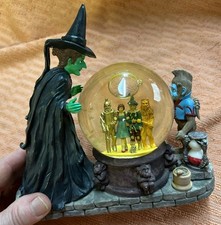 Globo de Neve Bruxa Má Mágico de Oz Bola de Cristal Musical RARA 1995 Turner Net comprar usado  Enviando para Brazil