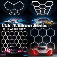 Hexagon led lighting for sale  MANCHESTER