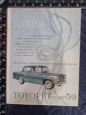 Vintage 1959 toyota for sale  Fort Mohave
