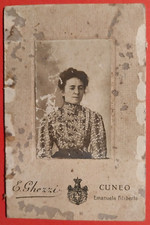 Foto Cdv Gabinete Mujer Italia Cuneo - Atelier E. Ghezzi comprar usado  Enviando para Brazil
