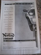 Norton commander motorcycle for sale  BRISTOL