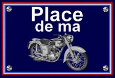 Plaque place motobecane d'occasion Plaque place motobecane d'occasion  Paris I