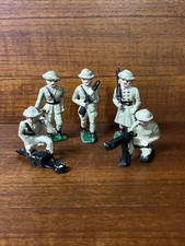 Conjunto de 5 soldados vintage de metal fundido exército homens ferro barclay exército variedade comprar usado  Enviando para Brazil