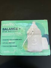 Mamadeiras largas Evenflo Balance+ pacote com 6 6 oz design antigás sem BPA, usado comprar usado  Enviando para Brazil