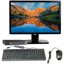 Computador desktop HP i5 PC Intel Core 8GB 256GB SSD Wi-Fi 22 polegadas LCD Windows 10 comprar usado  Enviando para Brazil