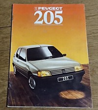 Catalogue publicitaire peugeot d'occasion  Châteauneuf-sur-Sarthe