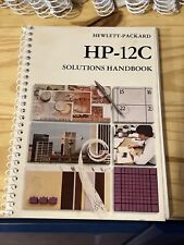 12c solutions handbook for sale  Windham