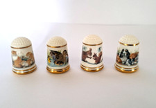 Franklin porcelain thimbles for sale  SPALDING