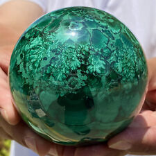 Sfera malachite naturale usato  Spedire a Italy