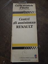 Cartina stradale renault usato  Sarzana