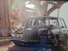 Blechschild mercedes benz gebraucht kaufen  Weilrod