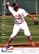 Jacob Wilson 2015 Grandstand Texas League Top Prospects RC AutographDen, usado comprar usado  Enviando para Brazil
