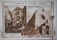 Cartolina napoli chiesa usato  Torino