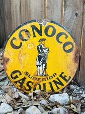 Conoco porcelain advertising for sale  Polk City