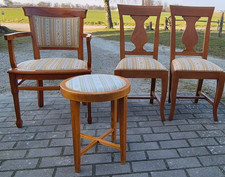 Vintage biedermeier stühle gebraucht kaufen  Rheda-Wiedenbrück