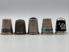 Sterling silver thimbles for sale  LEEDS