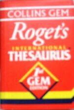 Collins gem roget for sale  UK