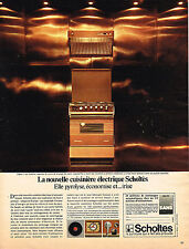 Publicite 1975 scholtes d'occasion  Le Luc