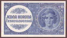 Czechoslovakia koruna 1946 for sale  Rockville