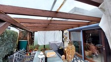 Pergola holz sicherheitsglas gebraucht kaufen  Baienfurt