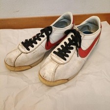 Tênis Nike Couro Cortez Branco x Vermelho 1985 Vintage Usado, usado comprar usado  Enviando para Brazil