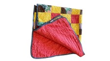 Vtg handmade patchwork for sale  Norton